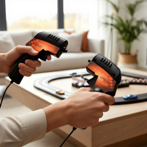 Circuit électrique rechargeable 380cm