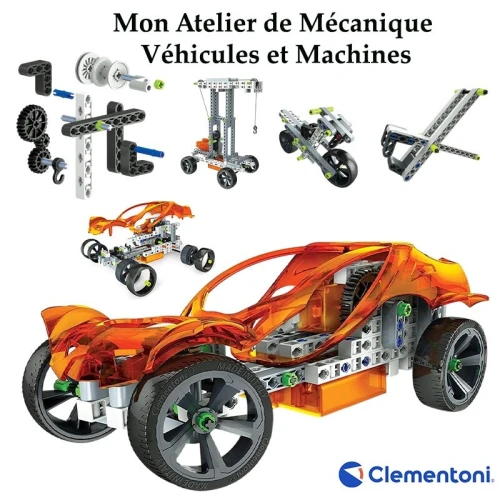 Mon Atelier de Mécanique, Véhicules et Machines  Clementoni