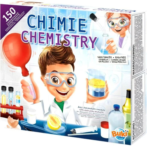 Grand coffret chimie 150 expériences Buki France