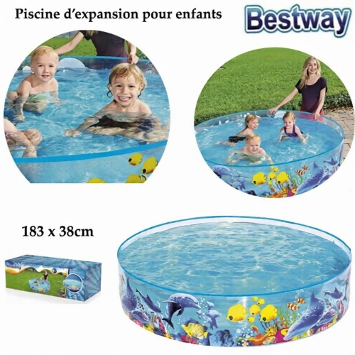 Piscine d'expansion pour enfant 183x38cm Bestway