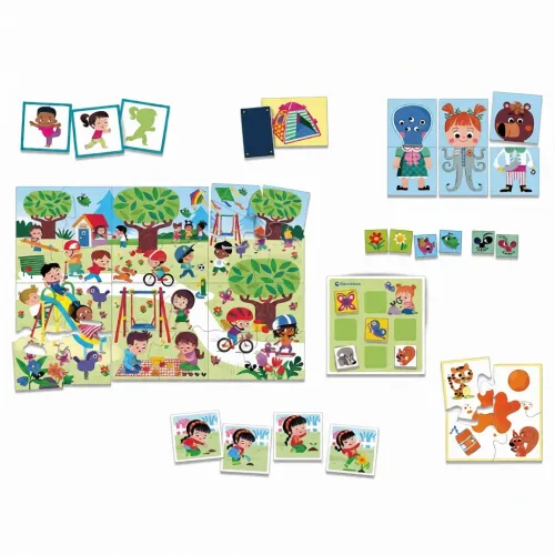 jeux educatif 8 jeux en 1  Clementoni