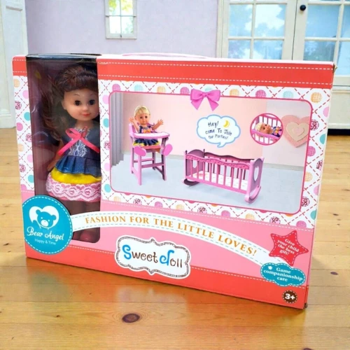 Poupée avec Accessoires  Coffret Sweet Doll