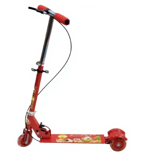 Trottinette avec roues lumineuses pour enfant