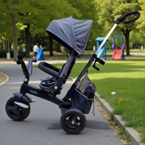 Poussette Tricycle évolutif 360 pour bébé kidilo