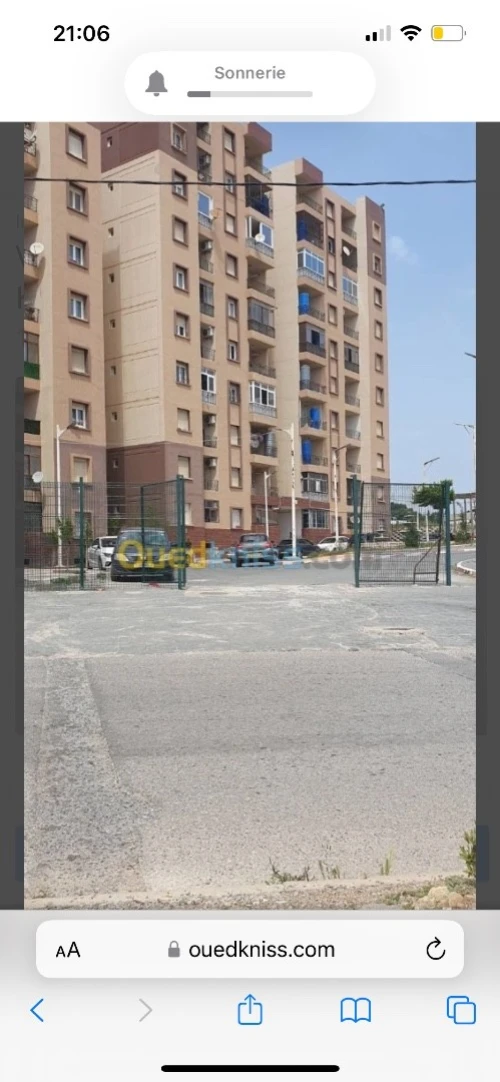 Vente Appartement F4 Tipaza Kolea