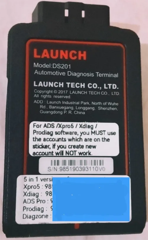 DBScar launch