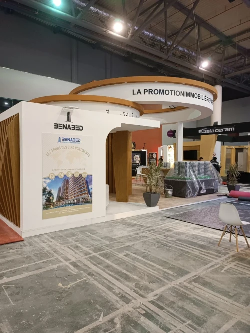 Conseption et réalisations des stands personnalisé 