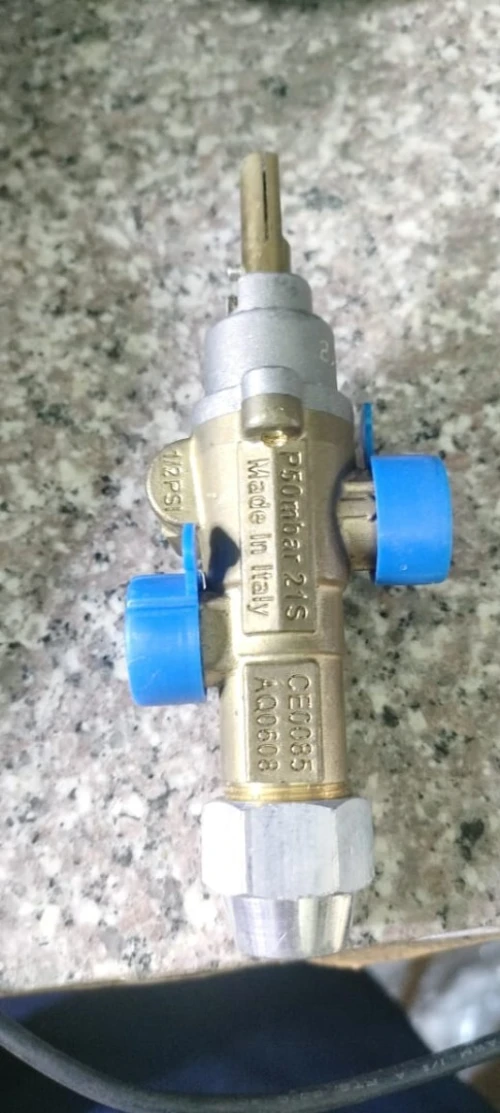 Robinet à gaz type 21S raccord veilleuse original Italy