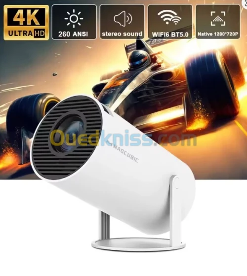 Data Show hy300 pro Magcubique original ( Projecteur / DataShow ) 4K Android Wifi 6 hy 300