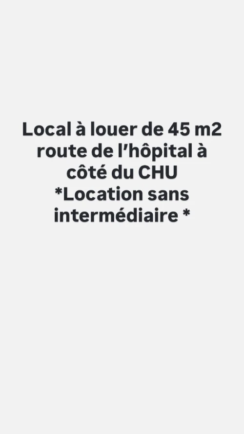 Location Local Sidi Bel Abbès Sidi bel abbes