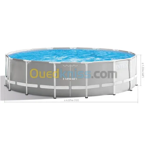 Piscine Prism Frame ronde 4.57 x 1.22 m
