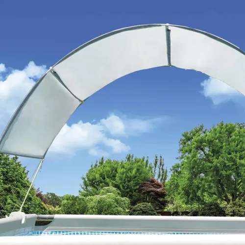 Voile d'ombrage pour piscine hors sol Intex