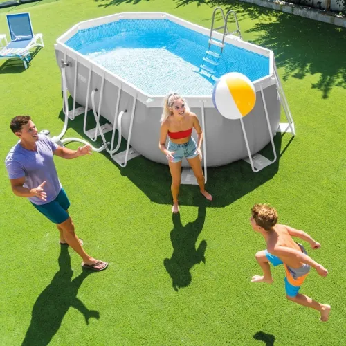 Piscine Prism Frame ovale 5.03 x 2.74 x 1.22 m