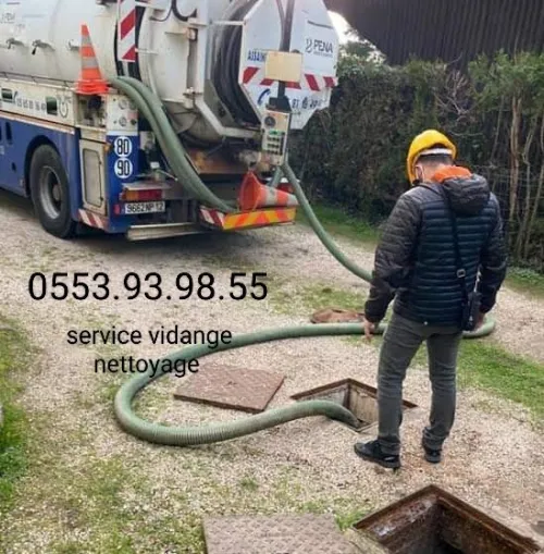 Camion vidange nettoyage Débouchage 
