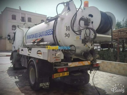  Camion Debouchage Curage Canalisation Vidange