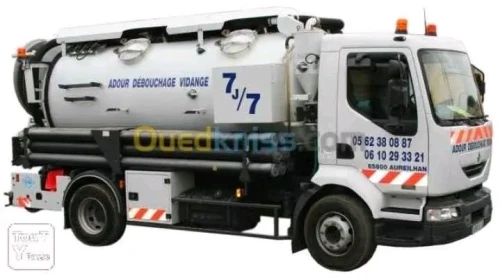 Camion Débouchage Vidange Curage