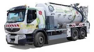 Camion Nettoyage Dėbouchage Vidange et curage canalisation 
