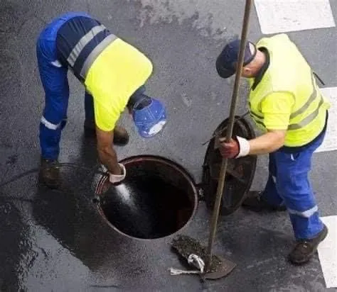 تنضيف جميع قنوات الصرف الصحي