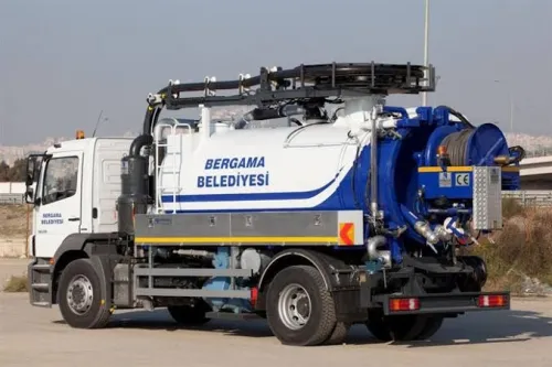 Camion Vidange Debocharge nettoyage 