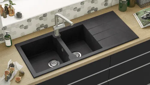 Éviers de cuisine en quartz 
