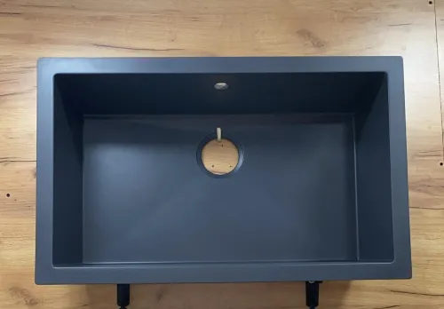Evier de cuisine sous plan en granite