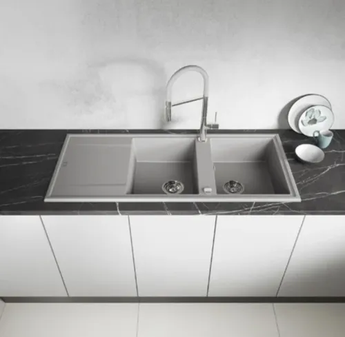 Éviers de cuisine en granite / quartz