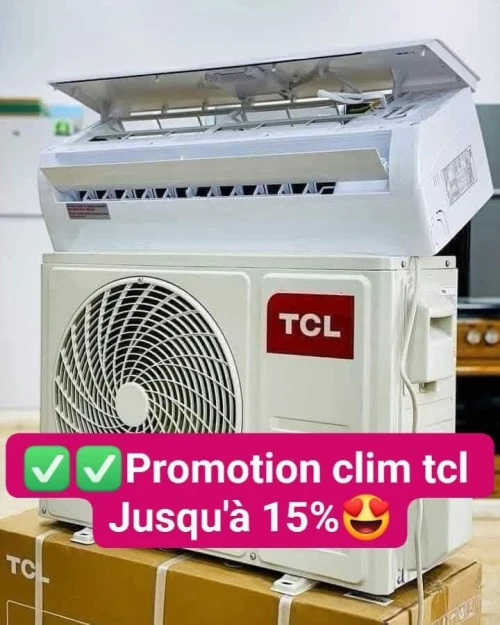  Climatiseur TCL 12000Btu tropical  24mois