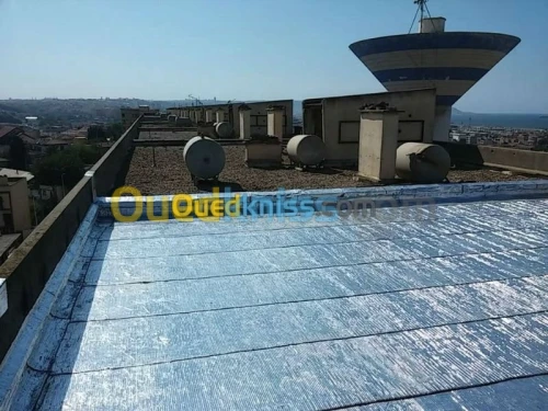Entreprise de travaux d'étanchéité bâtiment