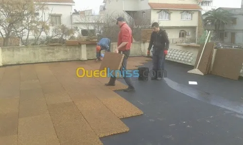 Entreprise de travaux d'étanchéité bâtiment
