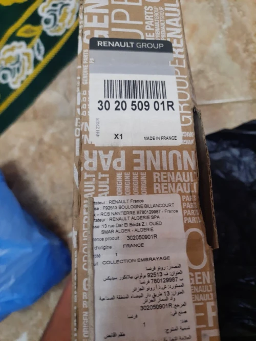 Kit embrayage Renault symbole