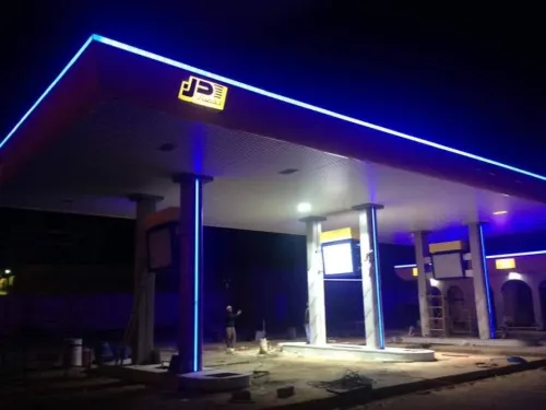 Alucobande TK Décor, station naftal ou privée 