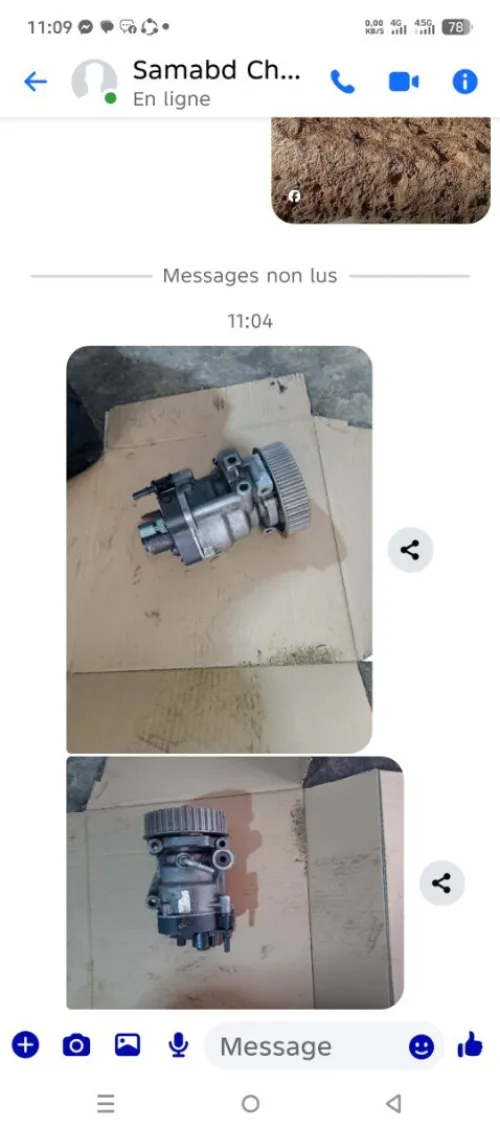 Turbou pompe injection Gongou dci