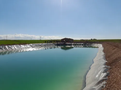 Bassins en Geomembrane pour irrigation
