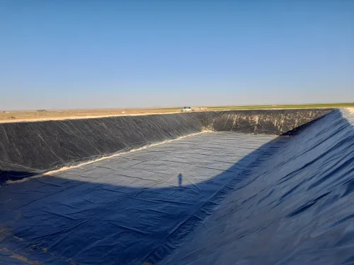Bassins en Geomembrane pour irrigation