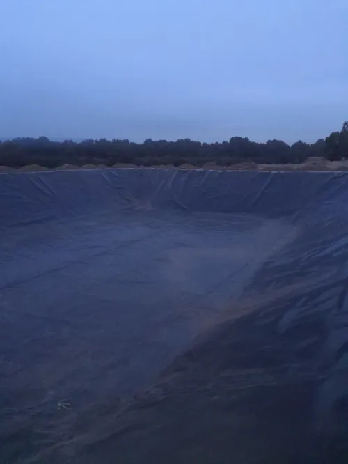 Bassins en Geomembrane pour irrigation