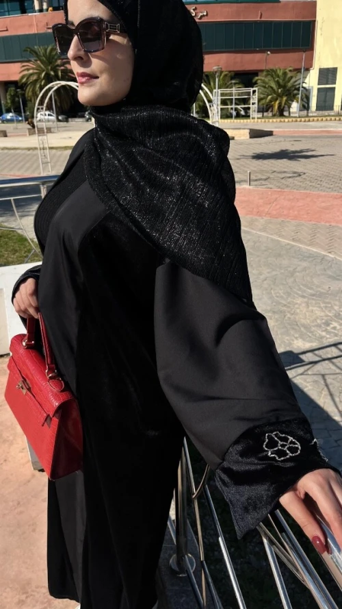 Kimono velours قطيفة للعيد