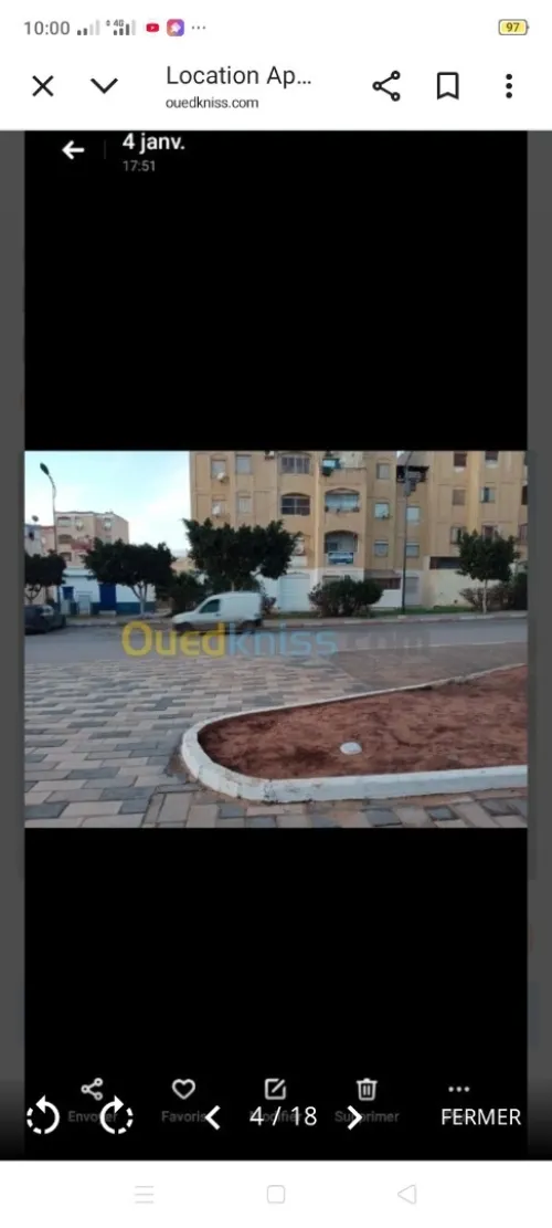 Location bien immobilier Mostaganem Mostaganem