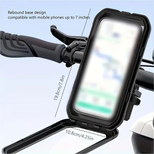 Support téléphone étanche pour Vélo/Moto/Trottinette