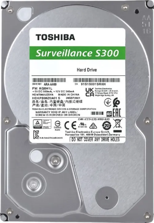 Toshiba S300 Surveillance 2To DVR Disque dur New