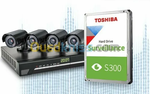Toshiba S300 Surveillance 2To DVR Disque dur New