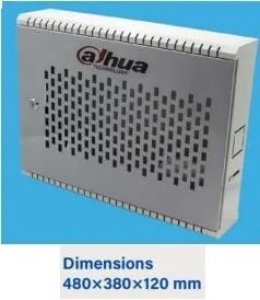 Armoire DVR et boite de Jonction support