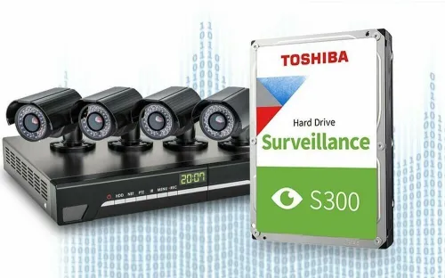 Toshiba S300 Surveillance 2To DVR Disque dur New