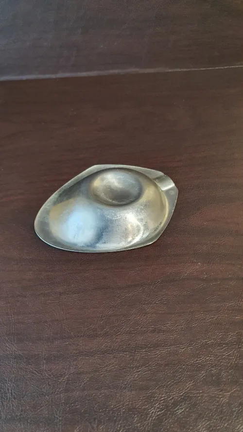 Vintage Sandrier bougeoir Bouillet Boudelle France en Inox 