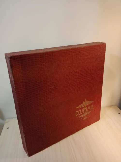 Vintage coffret jeux de société COSMAIL des années 50's , stratégie, économie, géographie du monde