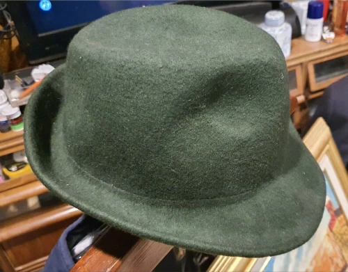Chapeau Feutre 100% laine, vert, taille: 58