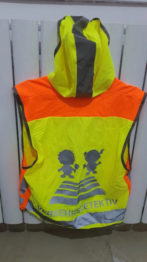  Veste Gilet Unisexe réfléchissant pour enfant idéal pour le vélo, la nuit, les voyages et le sport.