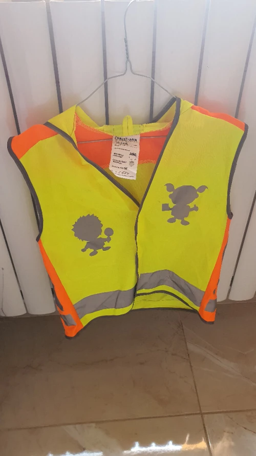  Veste Gilet Unisexe réfléchissant pour enfant idéal pour le vélo, la nuit, les voyages et le sport.