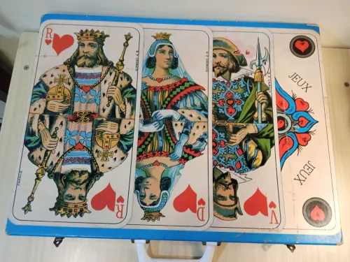 Mallette multi-jeux vintage 