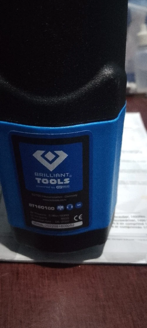 Clé à choc pneumatique brilliant tools (ks tools) 1450nm