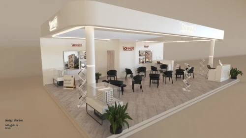Conception Sur Mesure de Stands d'Exposition 3D Professionnels - design diaries